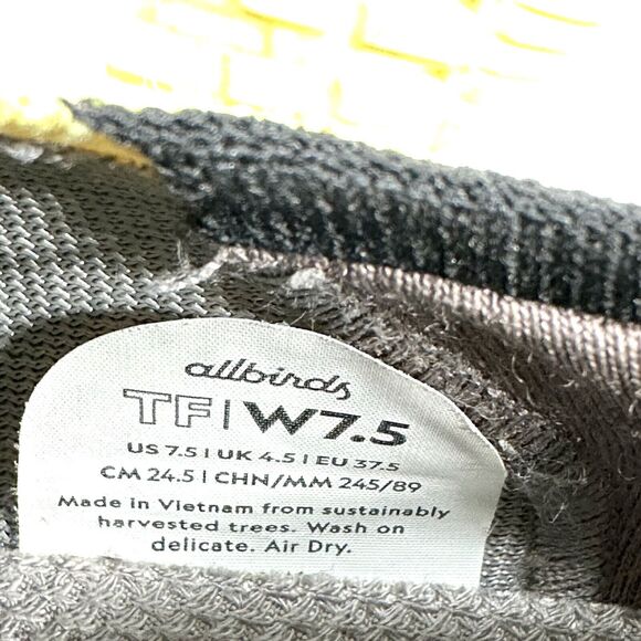 Allbirds Shoes Womens 7.5 Tree Flyers Yellow Sneakers Running Classic Casual TF - Picture 15 of 15